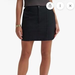 Lee union-all black comfort waistband skort skirt 22W or 22 NWT